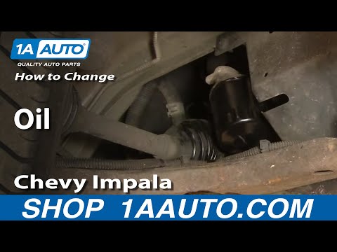 How To Change the Oil in 00-05 Chevy Impala 3.8L