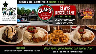 HOUSTONS RESTAURANT 1 OF 6 CLAYS Nice Simple Comforting Meal