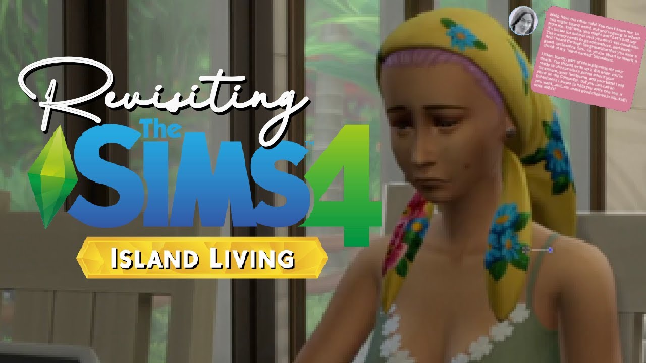 Хорошие новости или плохие новости?? | Возвращение к жизни на острове в Sims 4