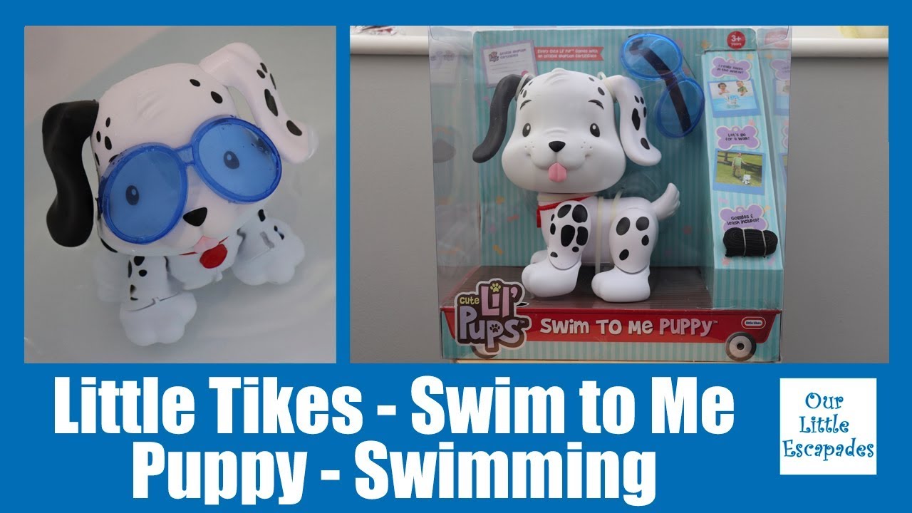 little tikes swim to me puppy