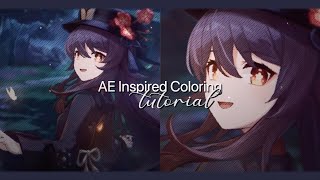 AE Inspired Coloring Tutorial on Alight Motion