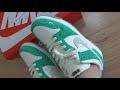Nike Dunk Low Kasina Neptune Green - YouTube