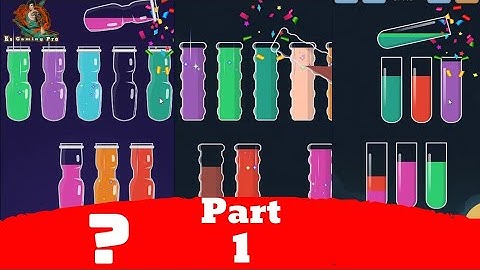 Should you play  Water Color Sort? Gameplay Walkthrough Part 1