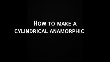 How to make cylindrical anamorphic Art using Photoshop | CONG TV