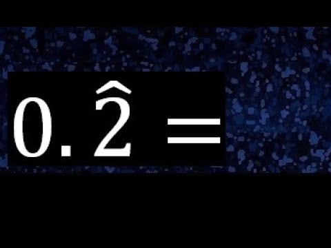 Convert 0.2 pure periodic to fraction, transform pure periodic decimals to fraction