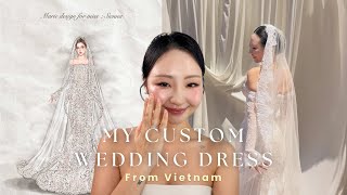 How I Custom Made My Wedding Dress in Vietnam | cost, process. design, tips, and recommendations! How I Custom Made My Wedding Dress in Vietnam | cost, process. design, tips, and recommendations!
