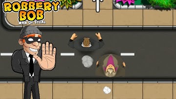 Robbery Bob 2 - Agent Costume gameplay using Toxic donut #1