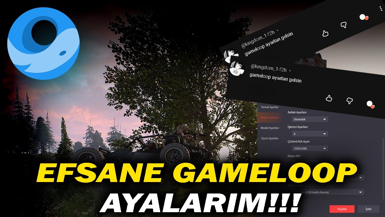 EFSANE GAMELOOP AYARLARIM SÜPER KALİTE !!! (Pubg Mobile)