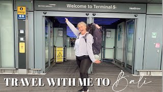 Travel with me to Bali with Qatar airlines *18 hours*✈️ backpacking vlog #1