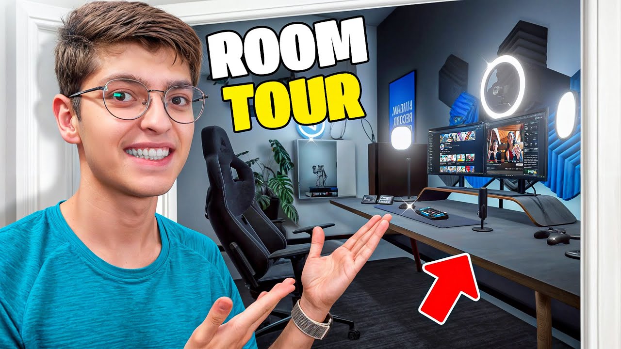 اتاق گیمینگ جدیدم (روم تور) | My New Gaming Setup(Room Tour)