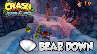 Crash Bandicoot 2 - "Bear Down" 100% Clear Gem and All Boxes (PS4 N Sane Trilogy)