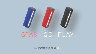 LG Portable Speaker PH4 I Outdoor Life Everywhere