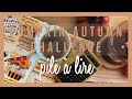 PUMPKIN AUTUMN CHALLENGE 2021 | Pile à lire 🎃