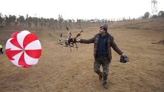 Drone Parachute SkyCat Pro Emergency Parachute System for Drones