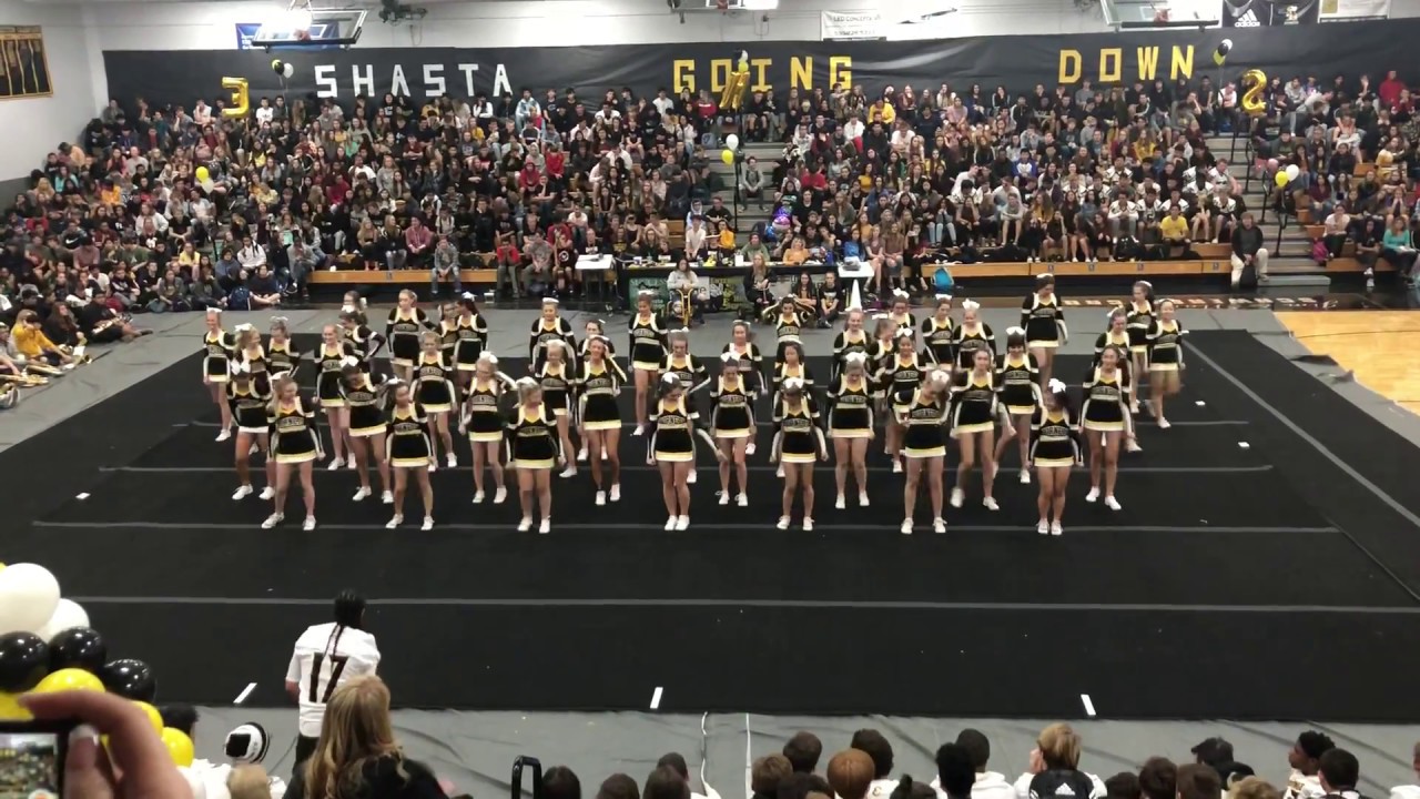 enterprise high school cheer RIVERBOWL RALLY 10/19/18