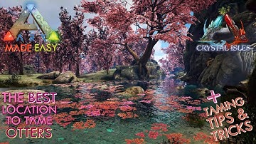 ✨Easy✨ Otter 🦦 Taming Tricks | Crystal Isles | ARK: Made Easy