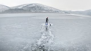 Buz Üzeri̇nde Sup Eymi̇r Gölü