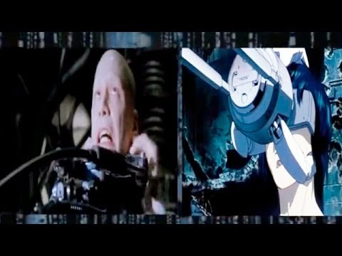 Matrix And Ghost In The shell / comparison scenes 2013 HD