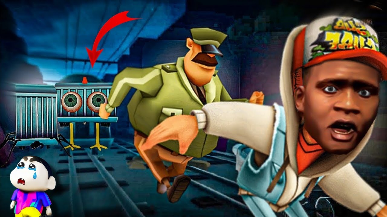 GTA 5 : Subway Surfers Horror Game Chapter - 1😱 | Gta 5 tamil | Gta 5 mods