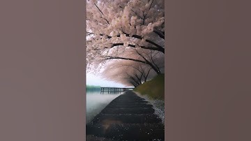 Thumbnail of Cherry blossom 🌸 #thealluringnature #nature #relaxing #music #like #shorts