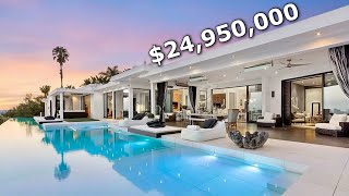 Inside a $24,950,000 Architectural Masterpiece in Beverly Hills CA!