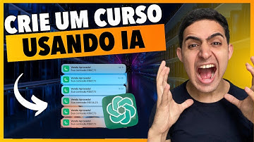 COMO CRIAR UM CURSO COM O CHATGPT E VENDER SEM APARECER | Guia Completo para Lucrar Online em 2025