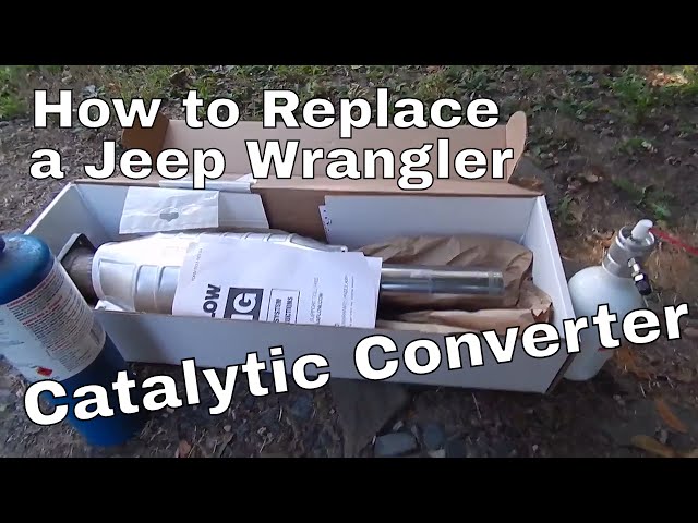 Jeep Wrangler Catalytic Converter Replacement - YouTube
