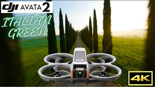 DJI AVATA 2 - FPV FOR EVERYONE - FIRST CINEMATIC FLY IN THE ITALIAN GREEN - 4K