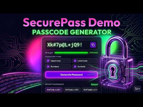 Generate Strong Passwords Instantly | SecurePass Tool