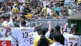 2012/07/08 McCutchen's two-run homer