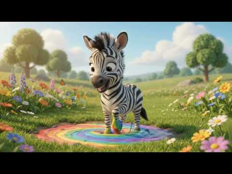 Zubi Zebra and the Rainbow Mud #cocomelon