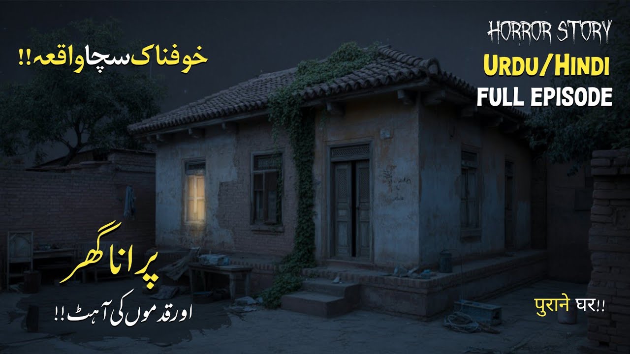 Purana Ghar! Aur Qadmon Ki Aahat | Old Haunted House | Urdu Horror Story |Real Horror | Scary Story
