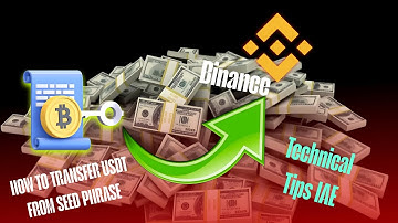 How To Transfer usdt From Seed Phrase Wallet To Binance