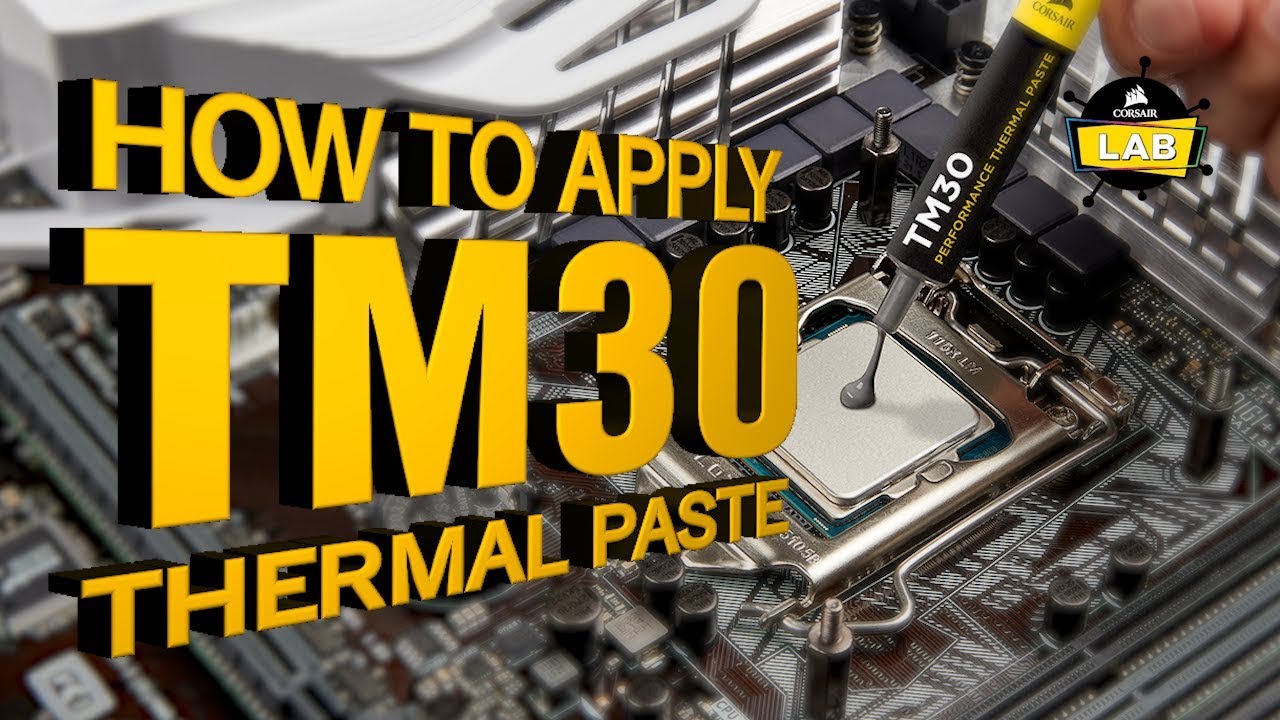 Corsair TM30 Performance Thermal Paste - 3g [CT-9010001-WW] - $18.95 incl  GST : 1stWave Technologies, :: UNLEASH THE POWER :: Create the Custom  Gaming PC of your dreams