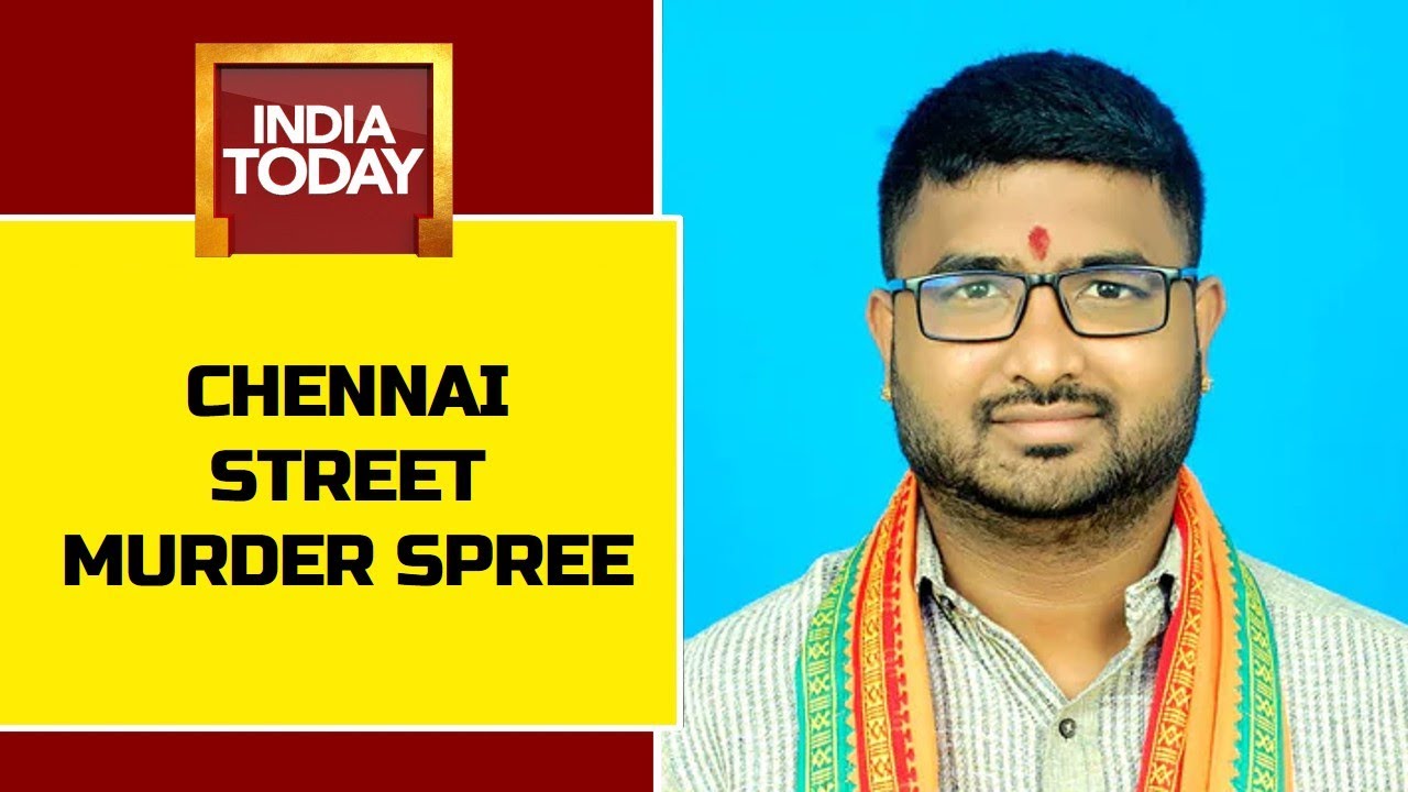 Tamil Nadu: BJP Minority Wing Leader Hacked To Death In Chennai - YouTube