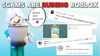 Scams Are Ruining Roblox Roblox Rant 2025
