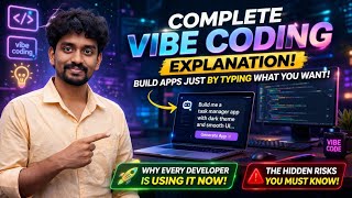 Vibe Coding Explained in Tamil 🔥 | Can AI Really Build Apps? Full Truth! #vibecoding