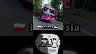 Indonesian  Bus Vs Sri Lanka  Bus indonesiabus srilanka trending shorts