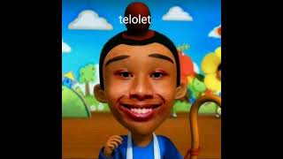 sumpah ngakak yang foto upin ingus nya meler