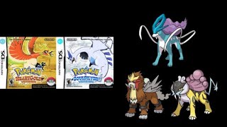 Pokémon HeartGold & SoulSilver How to Get Suicune & Entei & Raikou