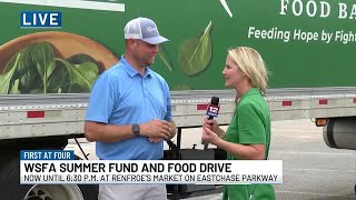 WSFA Summer Fund and Food Drive: Rob Renfroe donates