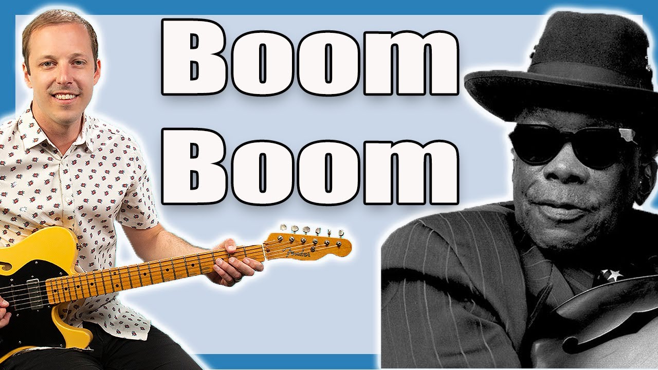 Boom Boom John Lee Hooker Guitar Lesson + Tutorial - YouTube