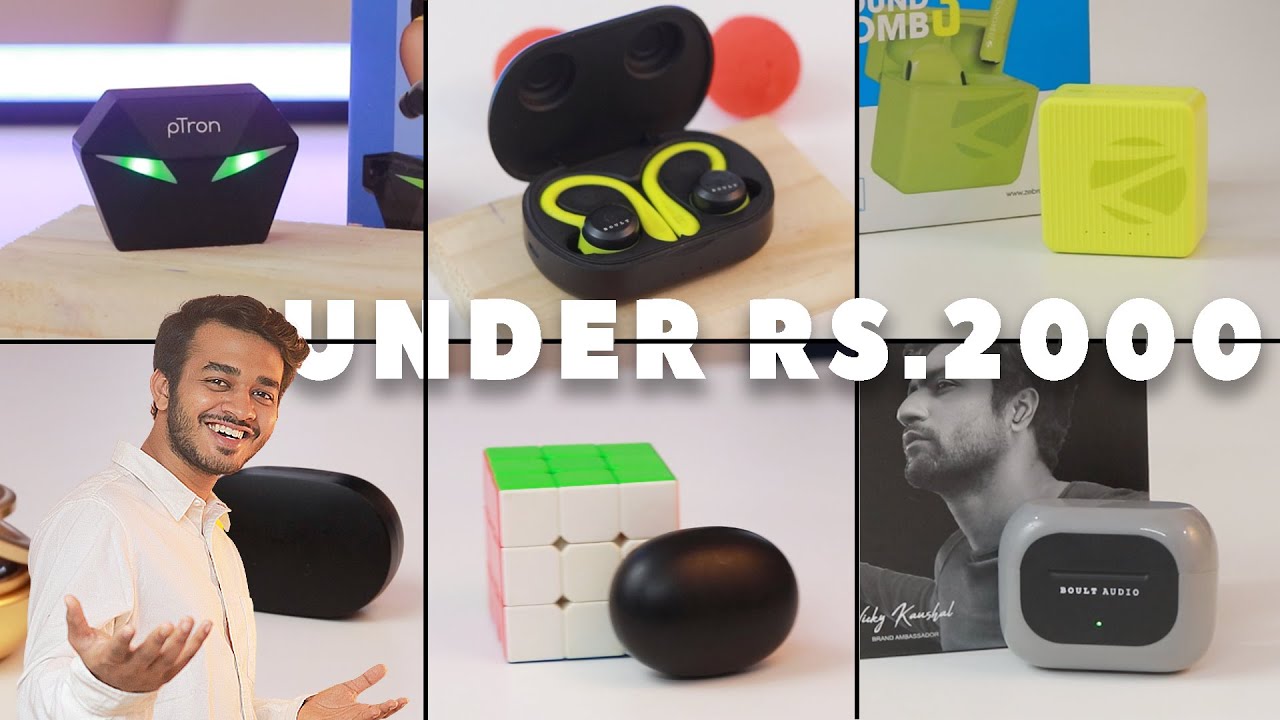 8 Best TWS Earphones Comparison Under Rs.2000 YouTube