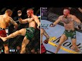 The exact moment Conor McGregor's leg broke