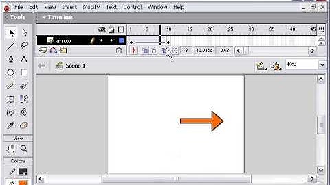 Adobe macromedia Flash Mx  basic motion tweening  urdu / hindi  tutorial