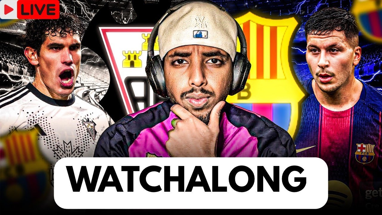 Albacete VS FC Barcelona LIVE COPA DEL REY WATCHALONG - YouTube