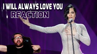 Jessie J I will always love you the singer 2018 Reaction