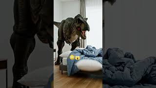 My Morning Alarm is a T-Rex! 🦖😱 #Shorts #Dinosaur
