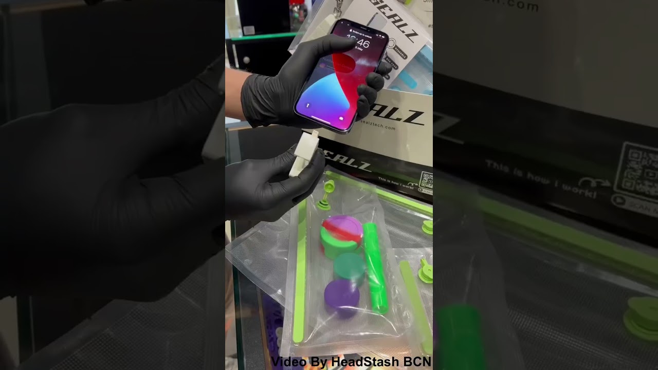 Video Demonstration of Green SEALZ Essential ft. HeadStash BCN