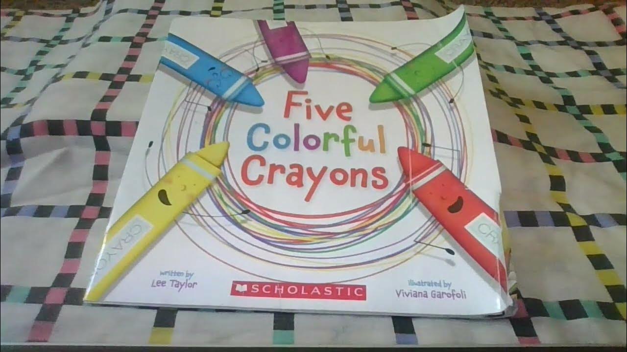storytime ! reading five colorful crayons story YouTube